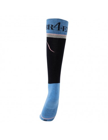HKM Riding Socks Size 35-38 Red/Dark Blue Diamond Classico 