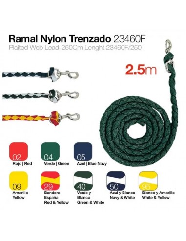 Comprar online Ramal Zaldi de nylon trenzado 2,5m