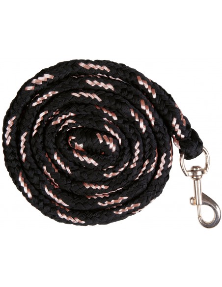 HKM Lead rope Rosegold with snap hook