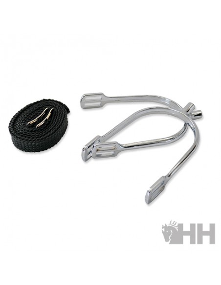 CHILDREN'S HH CHROME-PLATED FLAT END...