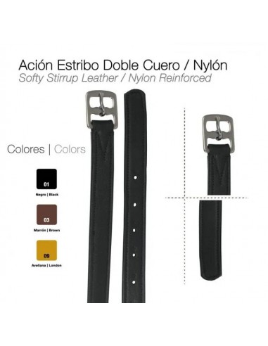 Comprar online ZALDI Softly Stirrup Leather Nylon...