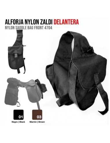 Comprar online ZALDI Nylon Saddle Bag Front