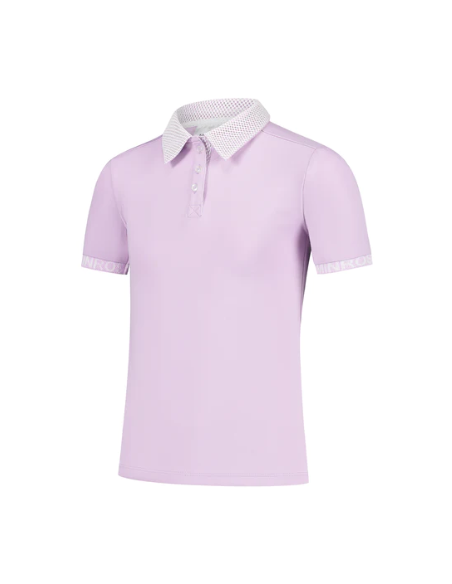 Light Weight Polo Top Mibella - Lilac...