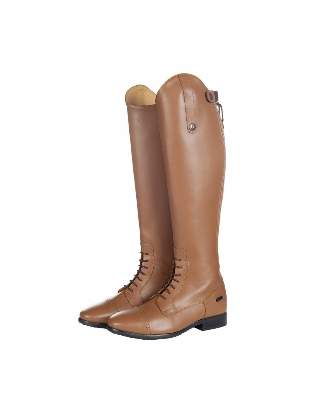 HKM Ladies Junior Basic Standard Elasticated Waterproof Horse Riding Boots 