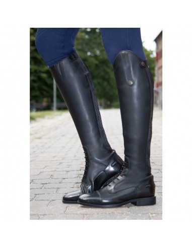 HKM Equestrian Junior Children Waterproof Easy Clean Horse Riding Boots With Zip 