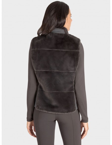 EQUILINE Women's Eco-Fur Vest