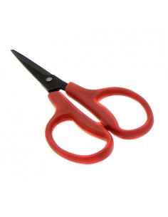 HH Scissor Red Plastic Handle