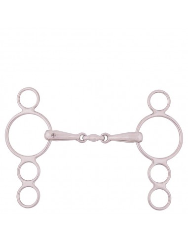 Comprar online BR Double Jointed Four Ring Gag 18 mm