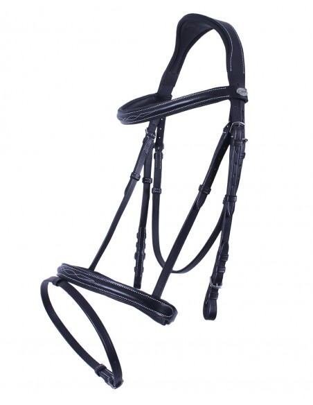 QHP Bridle luxury stitched