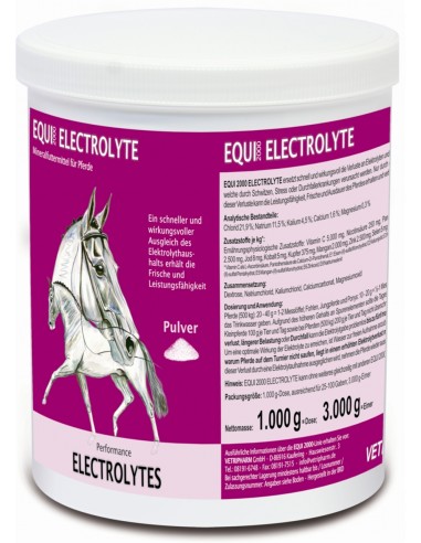 Comprar online EQUI 2000 ELECTROLYTE for horses
