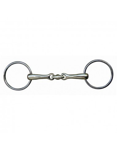 Loose ring snaffle Double Jointed