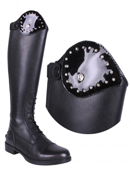 QHP Exchangeable top Romy Boot- Crystal
