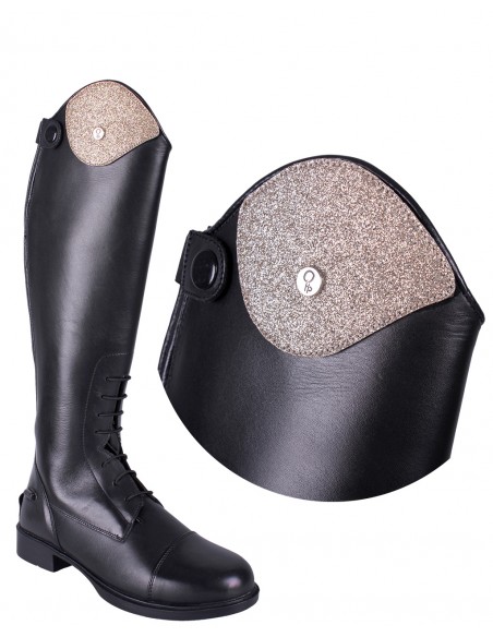QHP Exchangeable top Romy Boot- Glitter