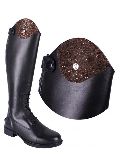QHP Exchangeable top Romy Boot- Sparkle