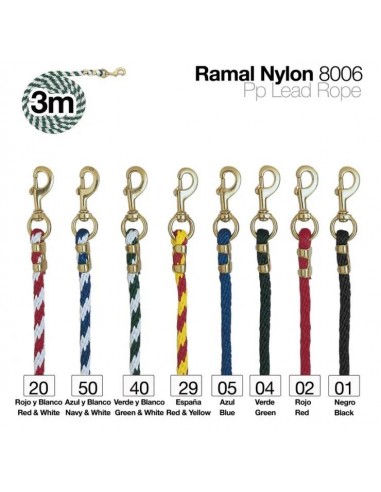 Comprar online ZALDI 3m Nylon Lead Rope