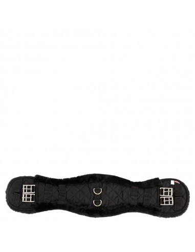 color negro Premiere Cinturón de doma corto anatómico de piel sintética 80 cm 
