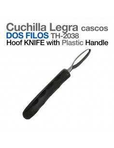 Hoof Knife with Plastic Handle