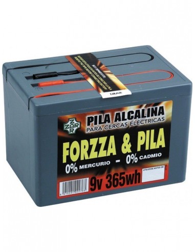 Pila Forzza Alcalina 65 A/h. 9V....