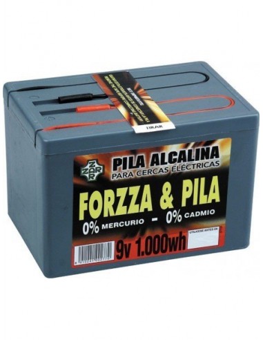 Comprar online Pila Forzza Alcalina 140 A/h. 9V....