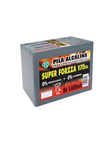 Pila Forzza Alcalina 175 A/h. 9V....