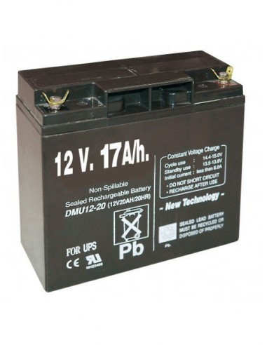 Comprar online Rechargeable battery 12 V. 17 A/h